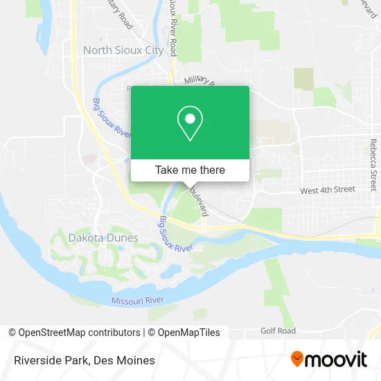 Riverside Park map