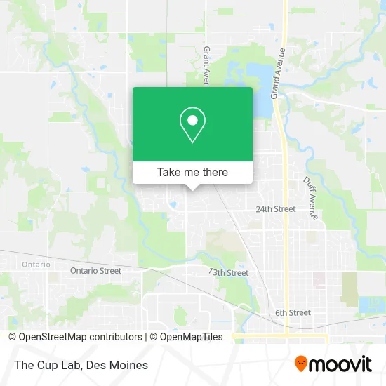 The Cup Lab map