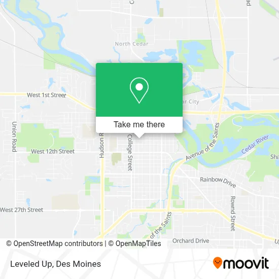 Leveled Up map