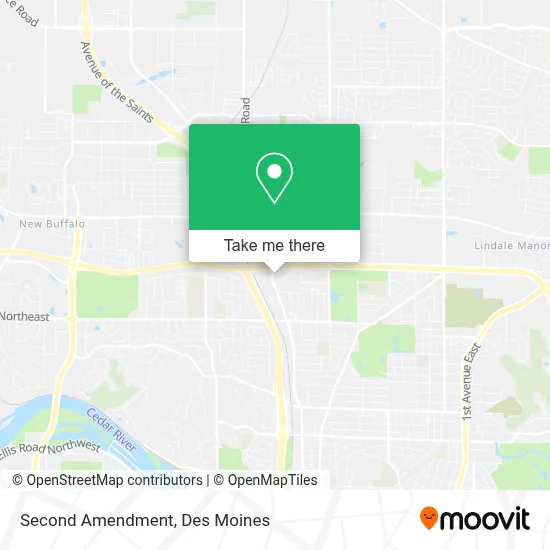 Second Amendment map