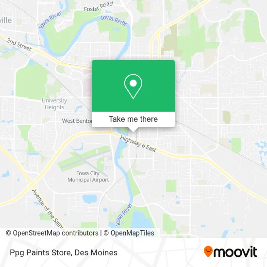 Ppg Paints Store map