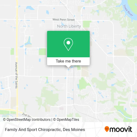 Family And Sport Chiropractic map