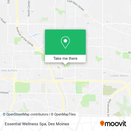 Essential Wellness Spa map