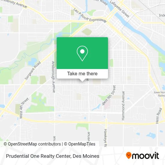 Prudential One Realty Center map