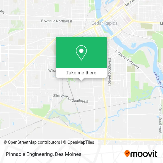Pinnacle Engineering map