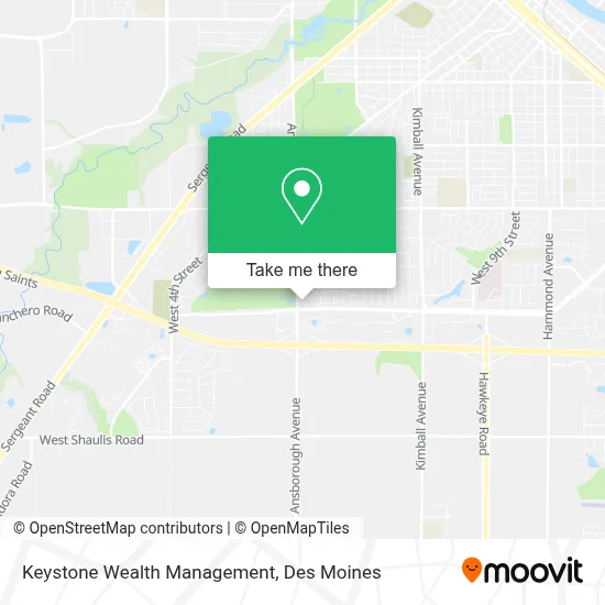Keystone Wealth Management map