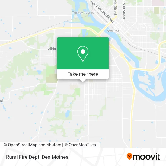 Rural Fire Dept map