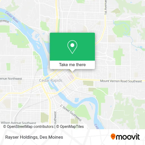 Rayser Holdings map