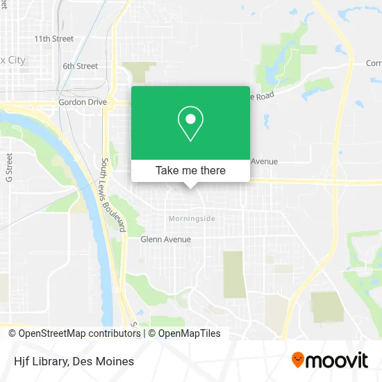 Hjf Library map