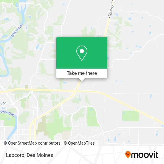 Labcorp map