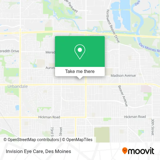 Invision Eye Care map