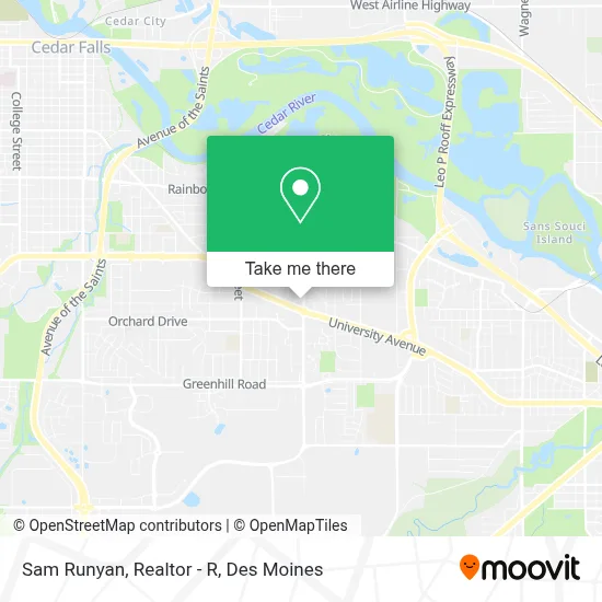 Sam Runyan, Realtor - R map