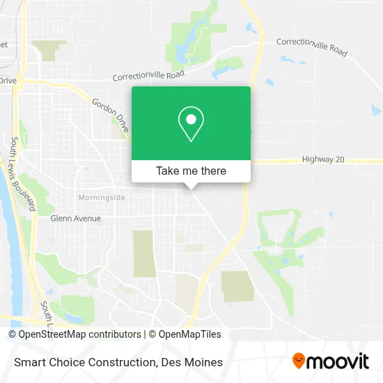 Smart Choice Construction map