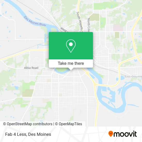 Fab 4 Less map
