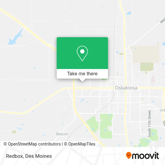 Redbox map