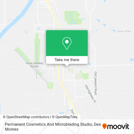 Permanent Cosmetics And Microblading Studio map