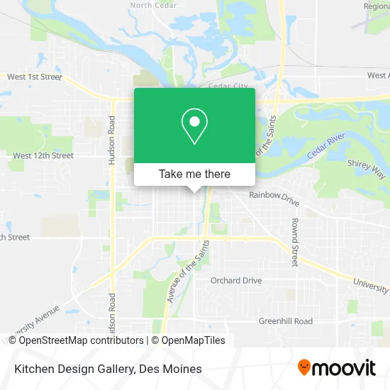 Kitchen Design Gallery map