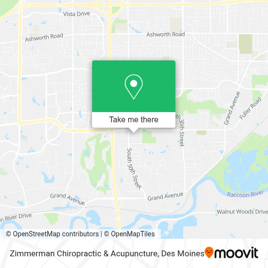 Zimmerman Chiropractic & Acupuncture map