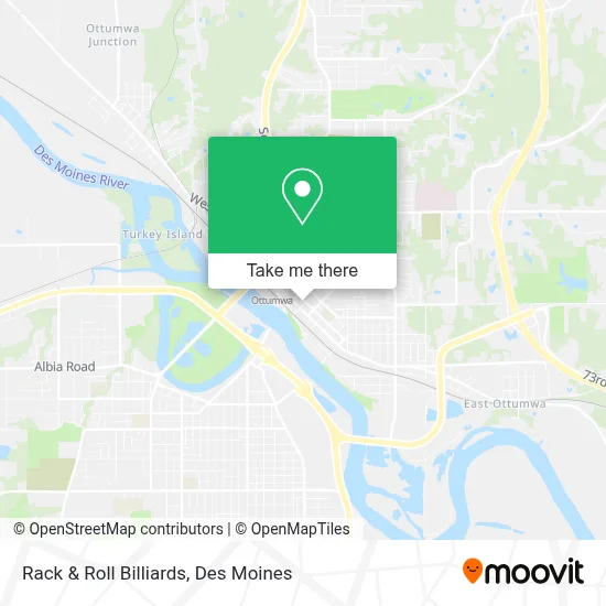 Rack & Roll Billiards map
