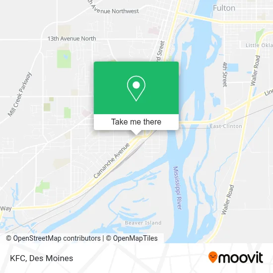 Kfc map