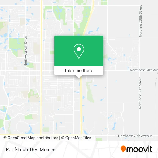 Roof-Tech map