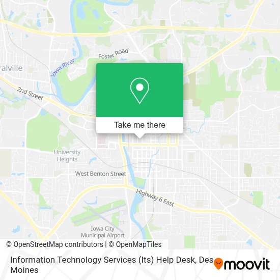 Information Technology Services (Its) Help Desk map