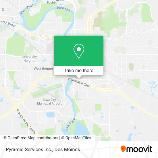 Pyramid Services Inc. map