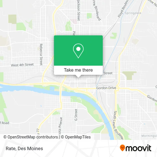 Rate map