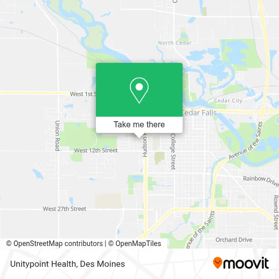 Unitypoint Health map