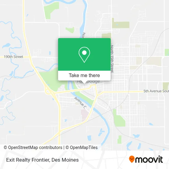 Exit Realty Frontier map