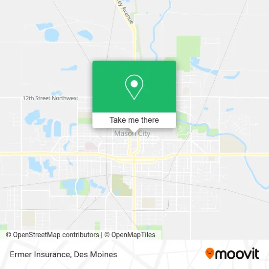 Ermer Insurance map