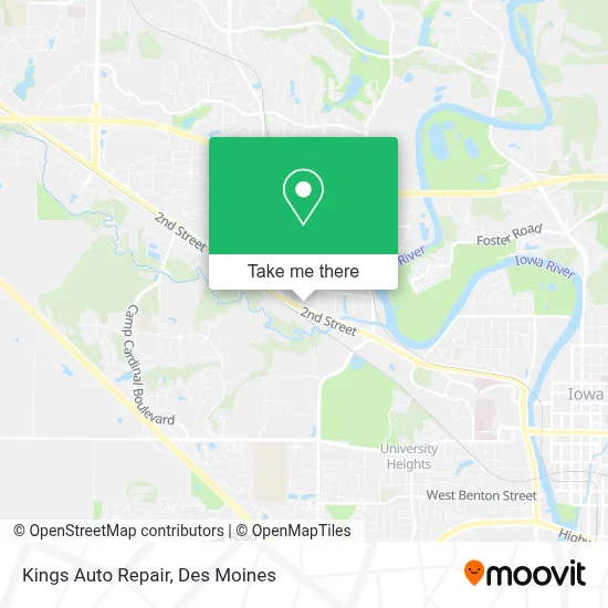 Kings Auto Repair map