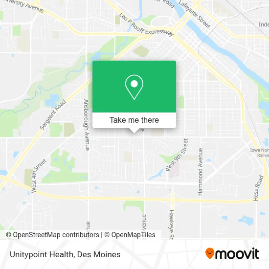 Unitypoint Health map