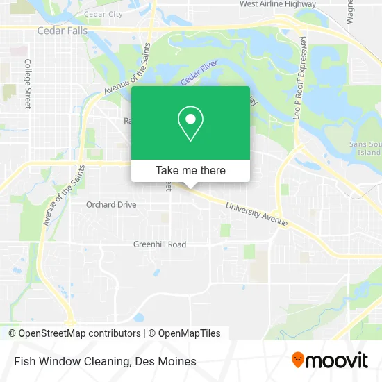 Fish Window Cleaning map