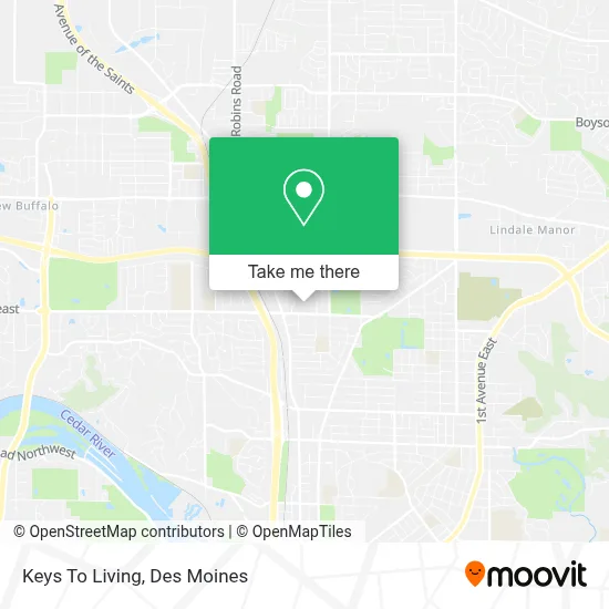 Keys To Living map