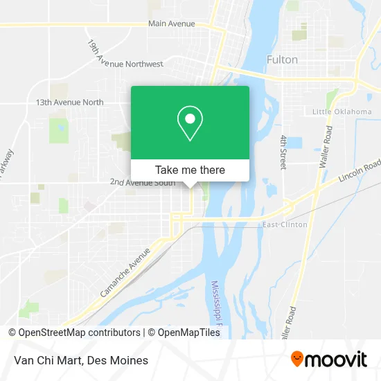 Van Chi Mart map