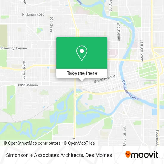 Simonson + Associates Architects map