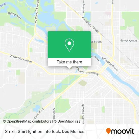 Smart Start Ignition Interlock map