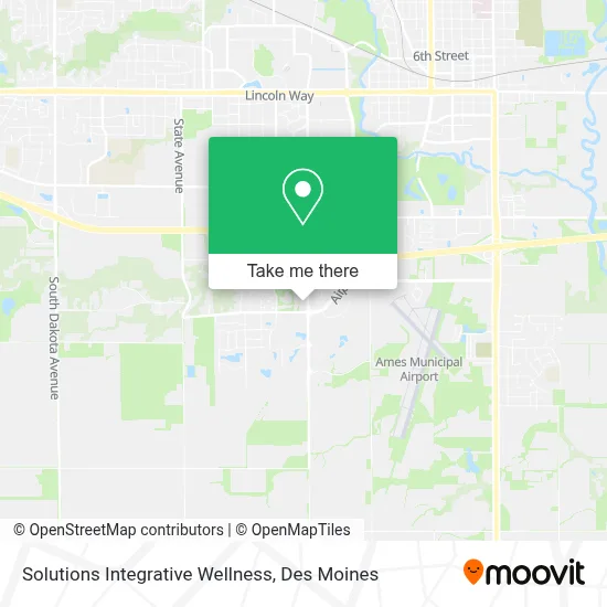 Solutions Integrative Wellness map