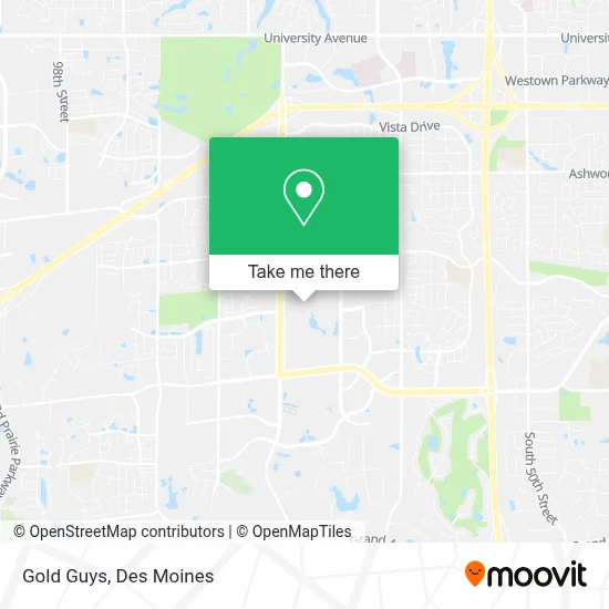 Gold Guys map