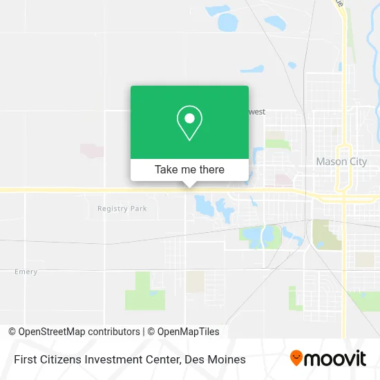 First Citizens Investment Center map