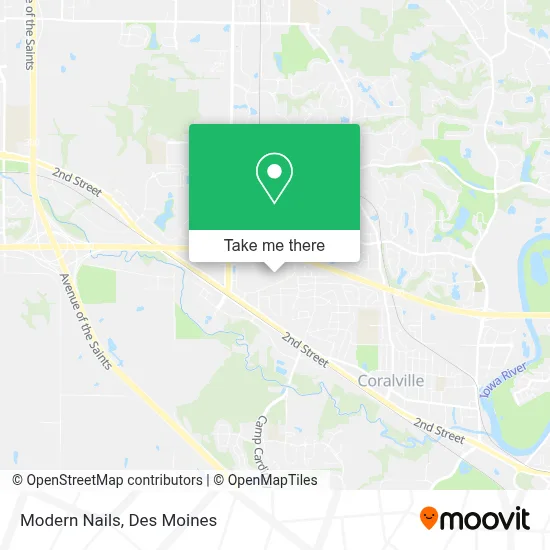 Modern Nails map