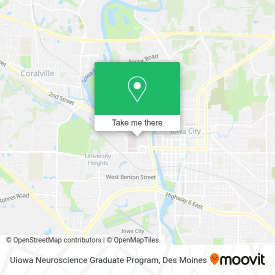 Uiowa Neuroscience Graduate Program map