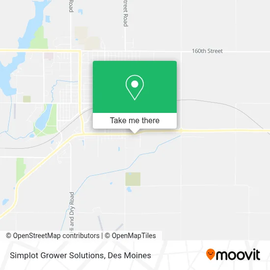 Simplot Grower Solutions map