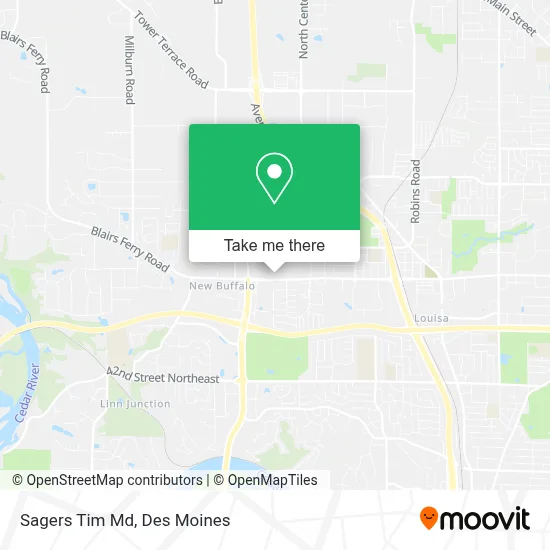 Sagers Tim Md map