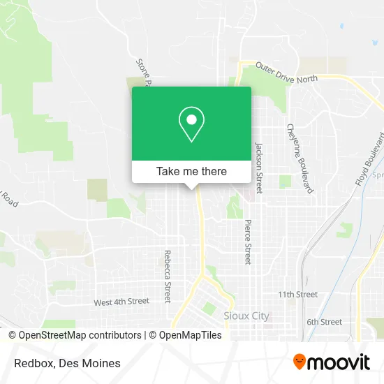 Redbox map