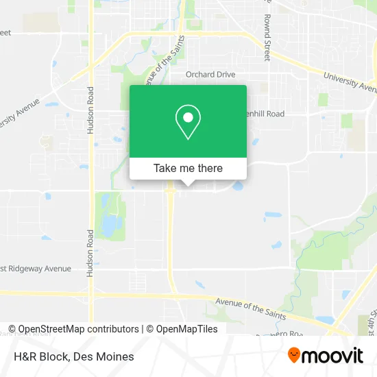 H&R Block map