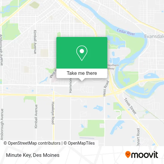 Minute Key map