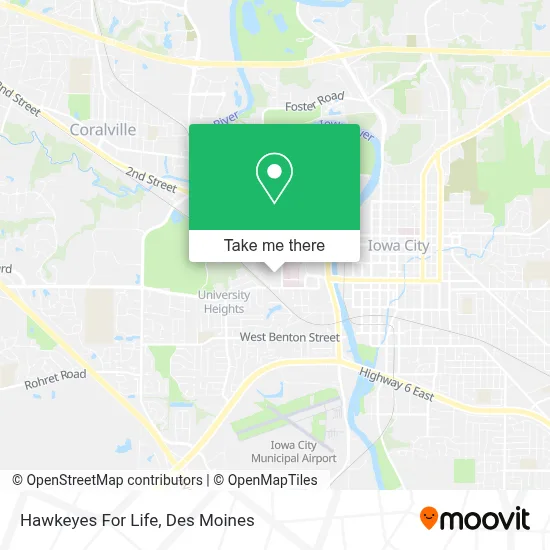 Hawkeyes For Life map