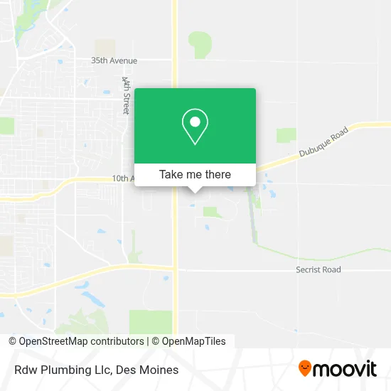 Rdw Plumbing Llc map